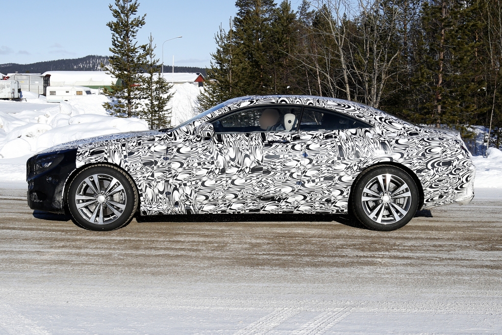 Erwischt: Erlkönig Mercedes S-Klasse Coupé