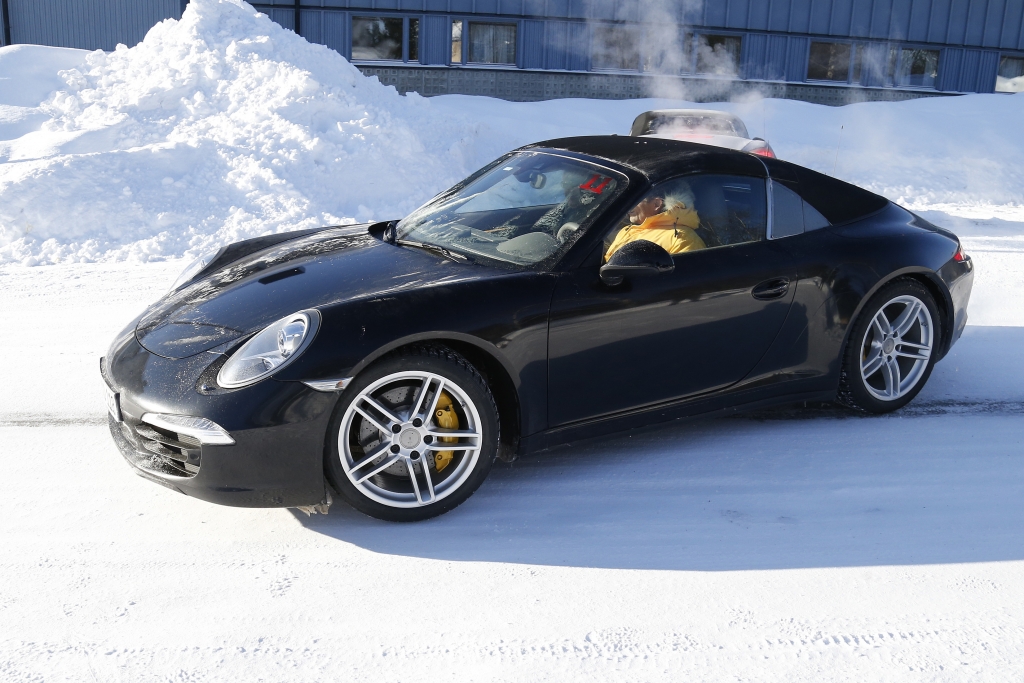 Erwischt: Erlkönig Porsche 911 Targa – Offen und doch nicht offen