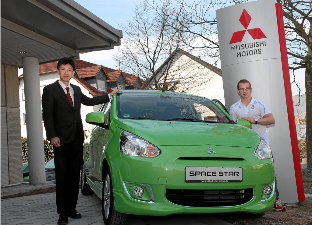 Fabian Hambüchen ist Markenbotschafter für Mitsubishi