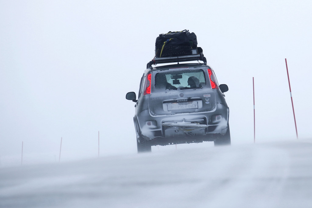 Fiat Panda 4x4 kehrt vom Nordkap zurück