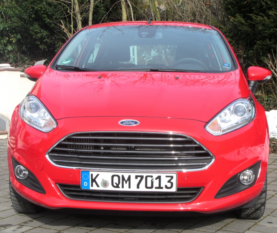 Ford Fiesta: Blick auf die Frontpartie.