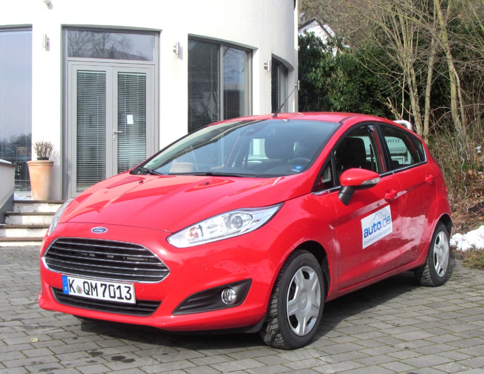 Ford Fiesta, hier als stärkster Diesel mit 70/95 kW/PS. Fotos: Koch