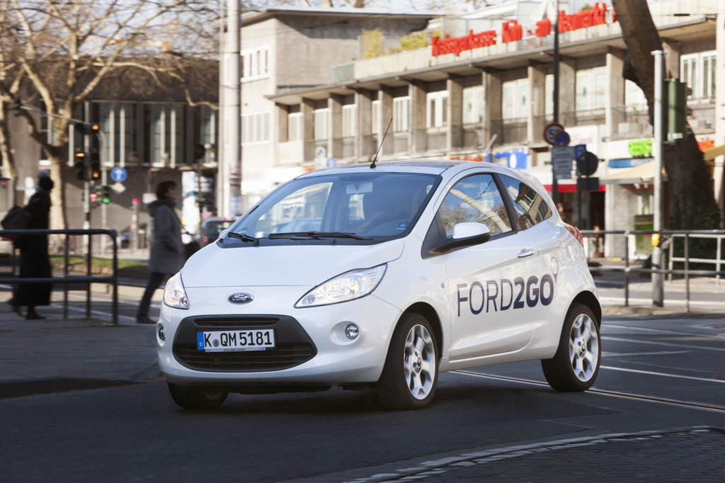 Ford startet bundesweites Carsharing-Angebot