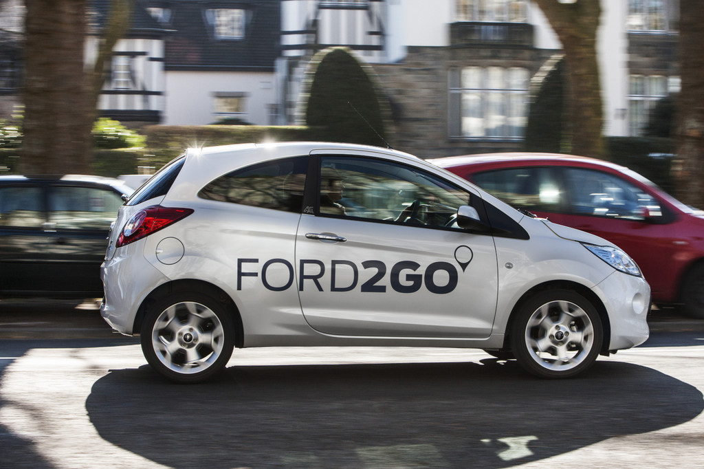 Ford startet bundesweites Carsharing-Angebot