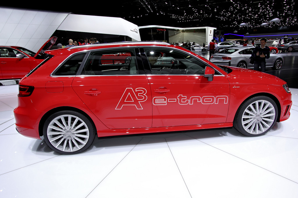 Genf 2013: Audi A3 Sportback E-Tron verbraucht nur 1,5 Liter