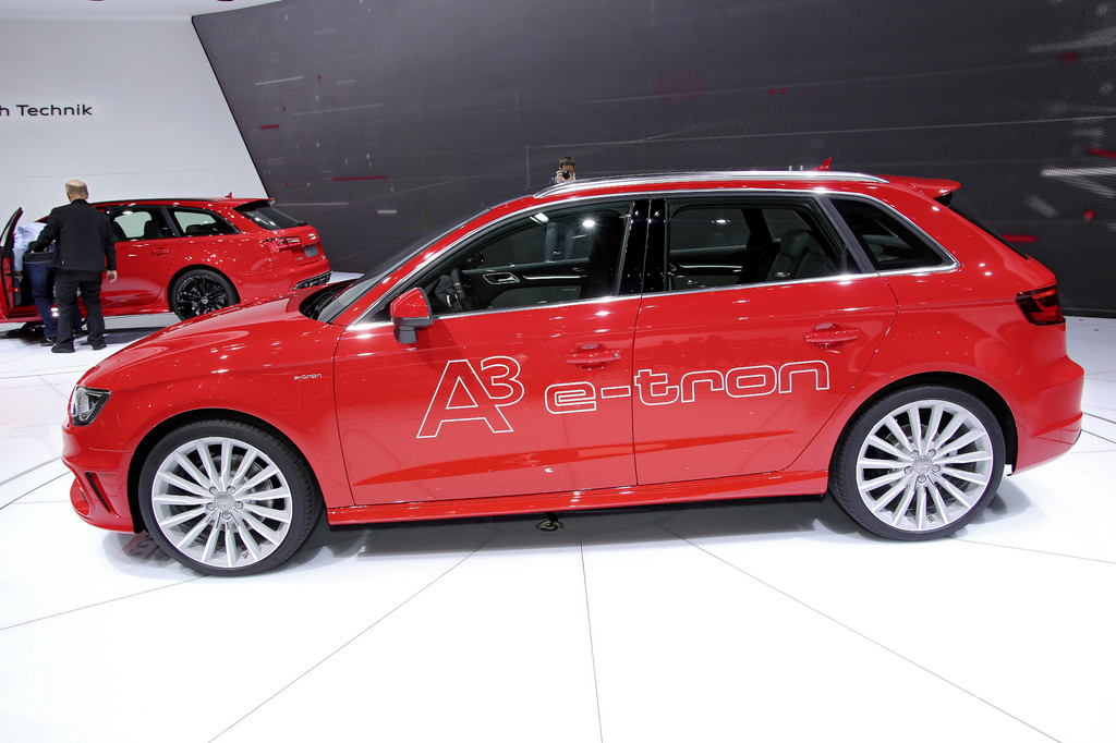 Genf 2013: Audi A3 Sportback E-Tron verbraucht nur 1,5 Liter