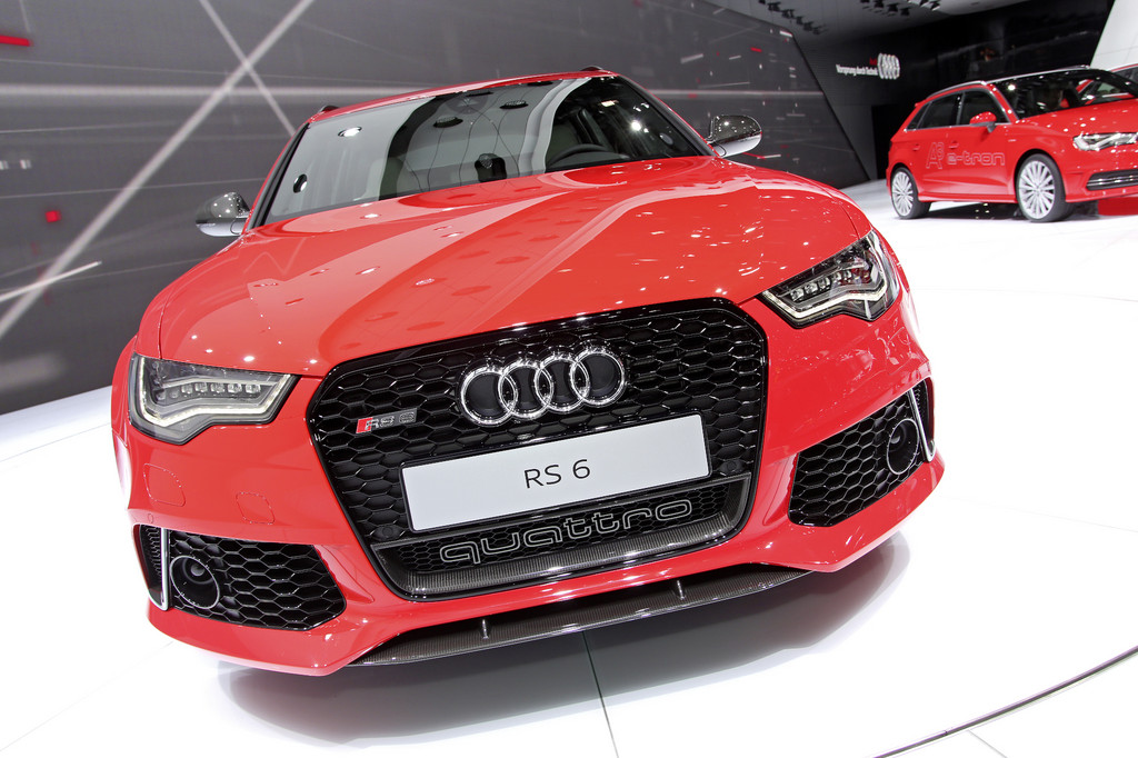 Genf 2013: Audi RS 6 Avant hat weniger Durst
