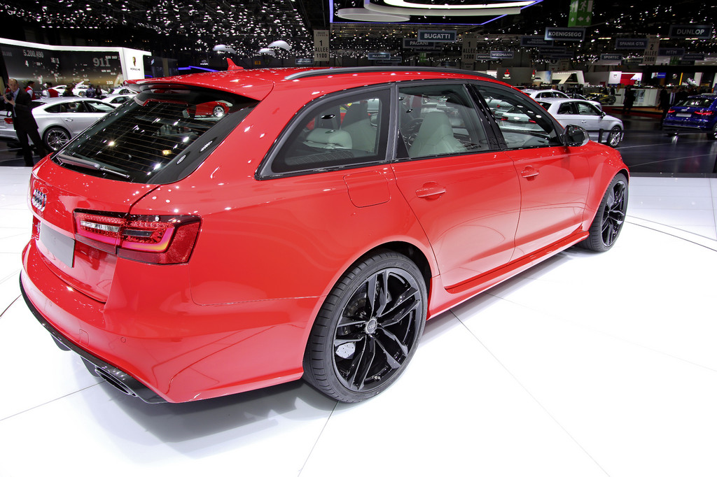 Genf 2013: Audi RS 6 Avant hat weniger Durst