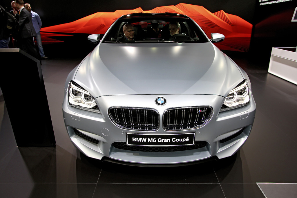 Genf 2013: BMW M6 Gran Coupé gibt sein Europadebüt