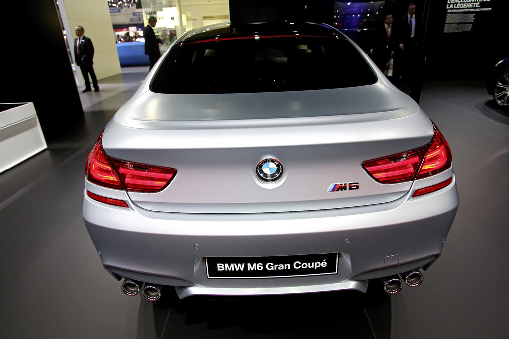 Genf 2013: BMW M6 Gran Coupé gibt sein Europadebüt