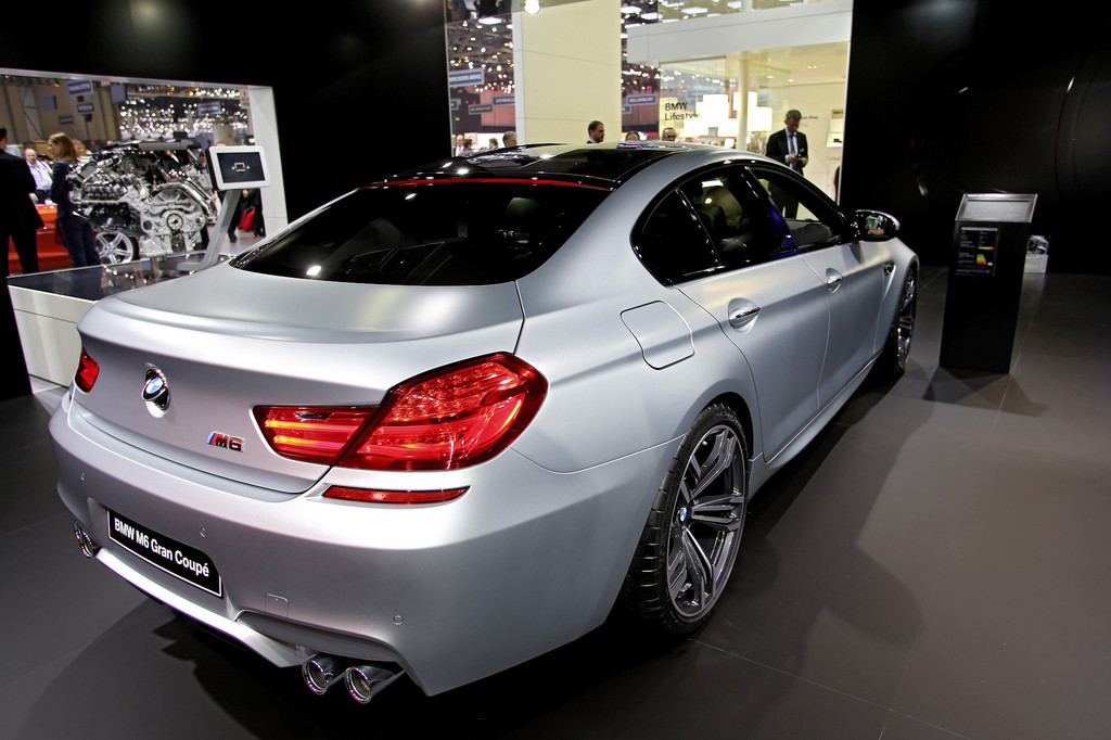 Genf 2013: BMW M6 Gran Coupé gibt sein Europadebüt