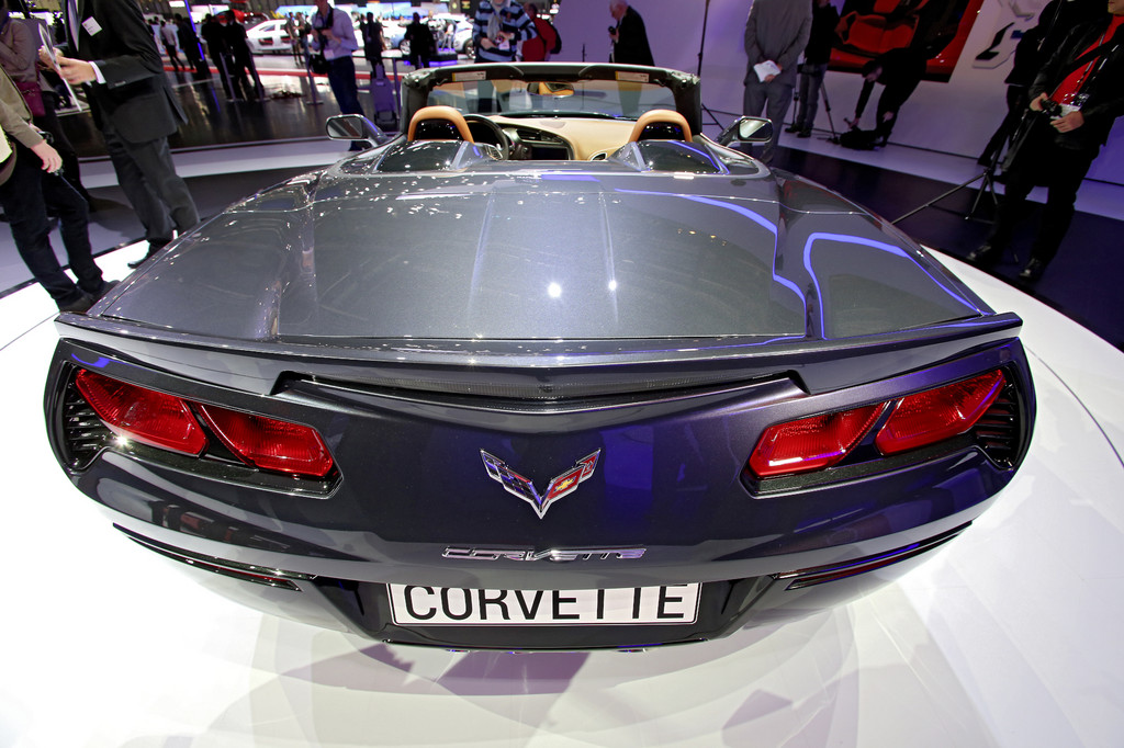 Genf 2013: Chevrolet Corvette Stingray Cabriolet feiert Weltpremiere
