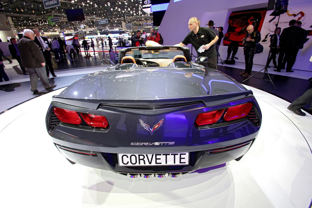 Genf 2013: Chevrolet Corvette Stingray Cabriolet feiert Weltpremiere
