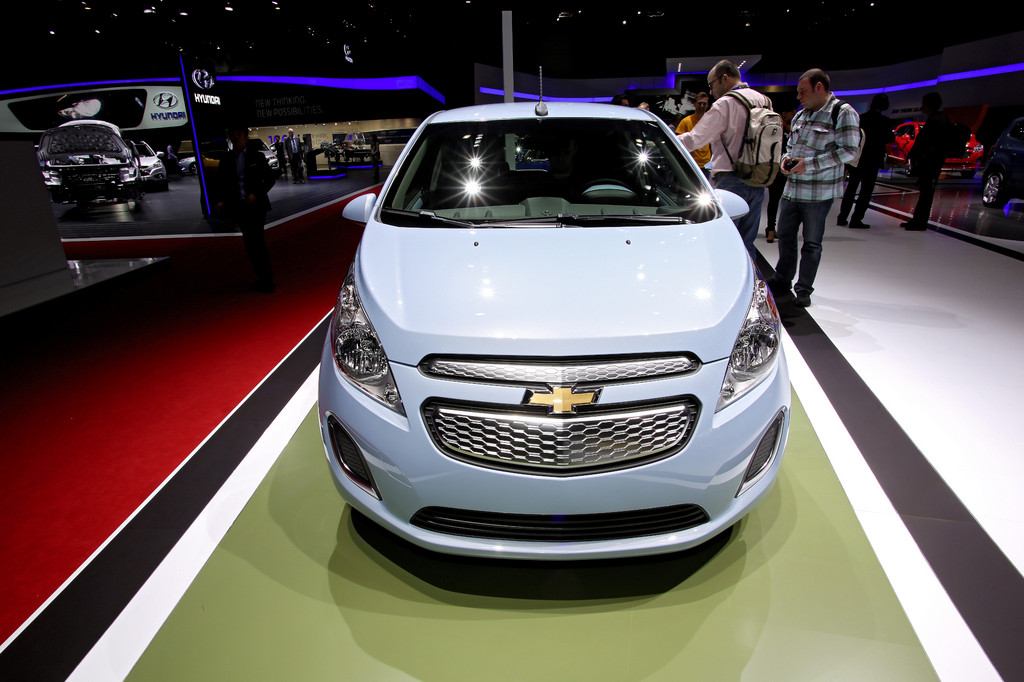 Genf 2013: Chevrolet Spark EV ab 2014 in Europa