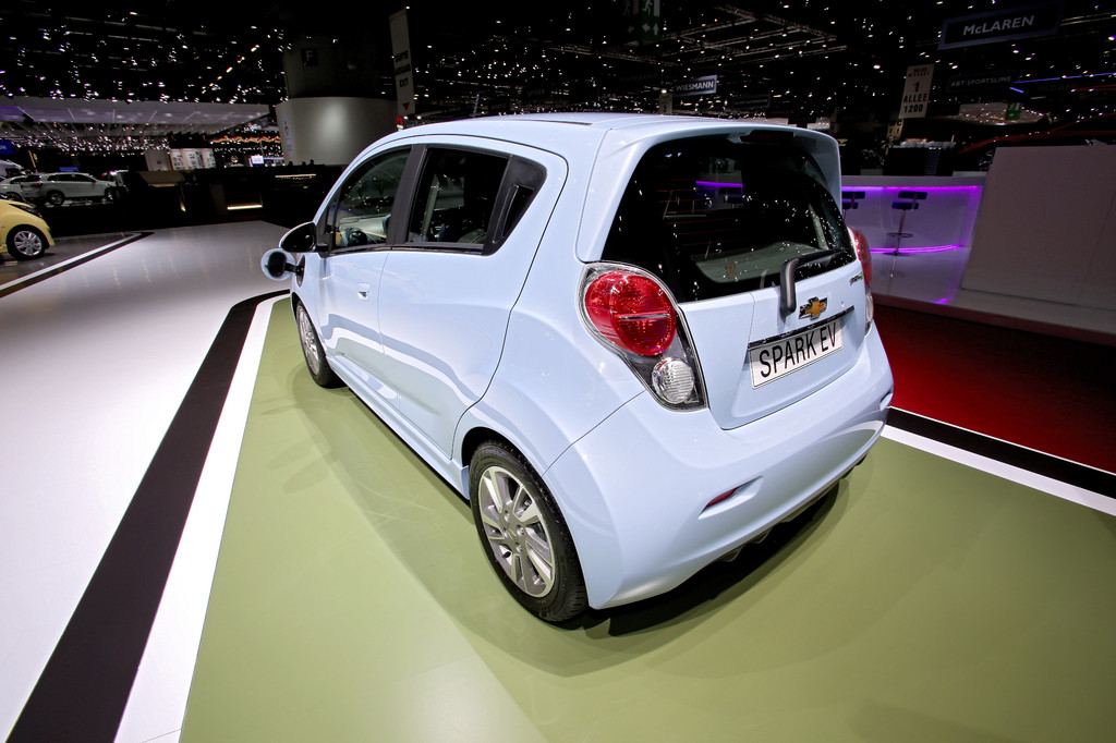 Genf 2013: Chevrolet Spark EV ab 2014 in Europa