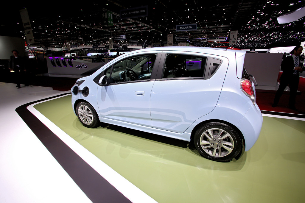 Genf 2013: Chevrolet Spark EV ab 2014 in Europa