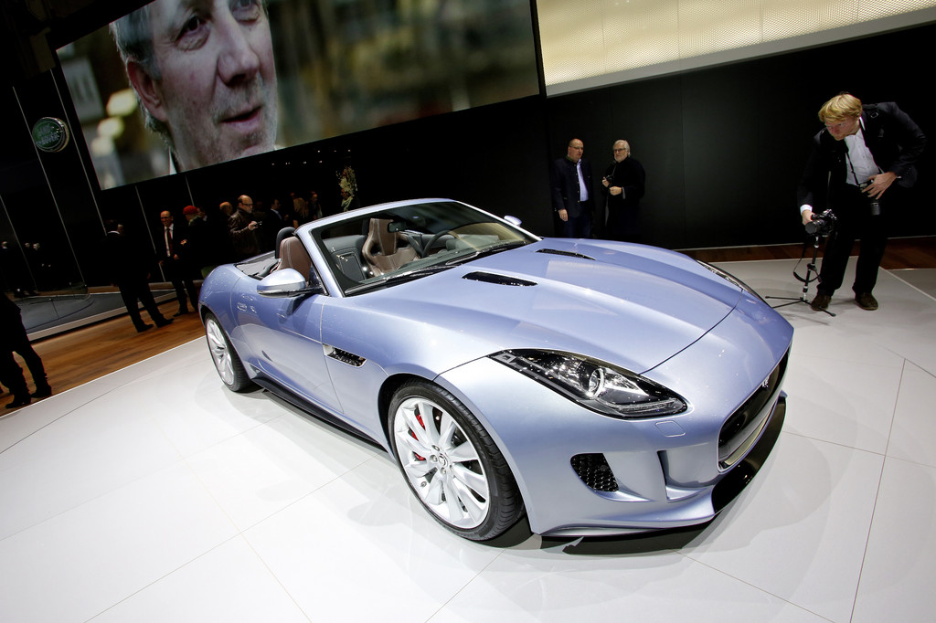 Genf 2013: Jaguar F-Type kurz vor dem Marktstart
