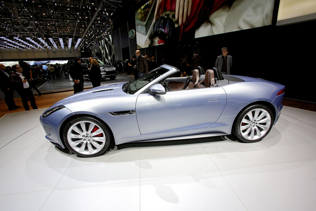 Genf 2013: Jaguar F-Type kurz vor dem Marktstart