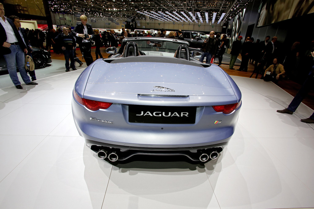 Genf 2013: Jaguar F-Type kurz vor dem Marktstart
