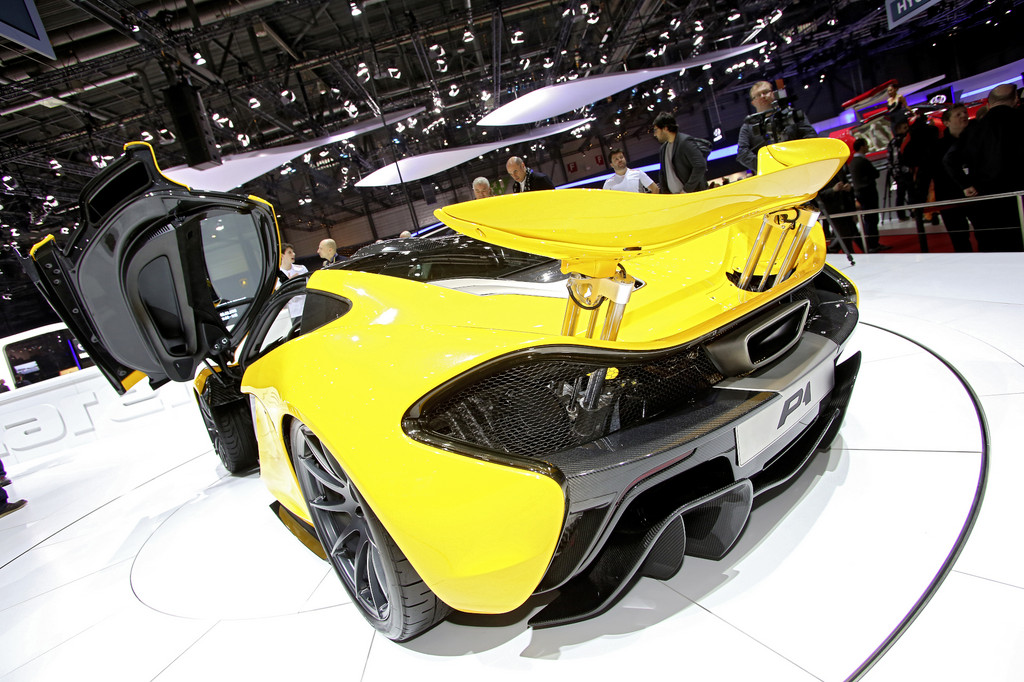 Genf 2013: McLaren P1 leistet 916 PS