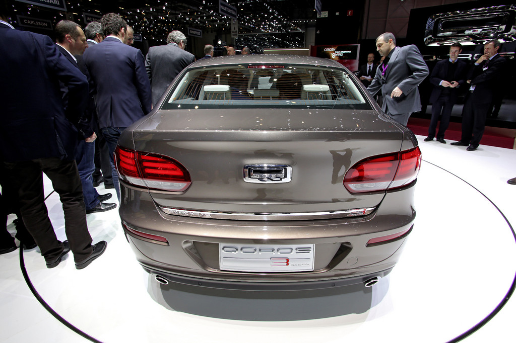 Genf 2013: Qoros gibt seinen Einstand
