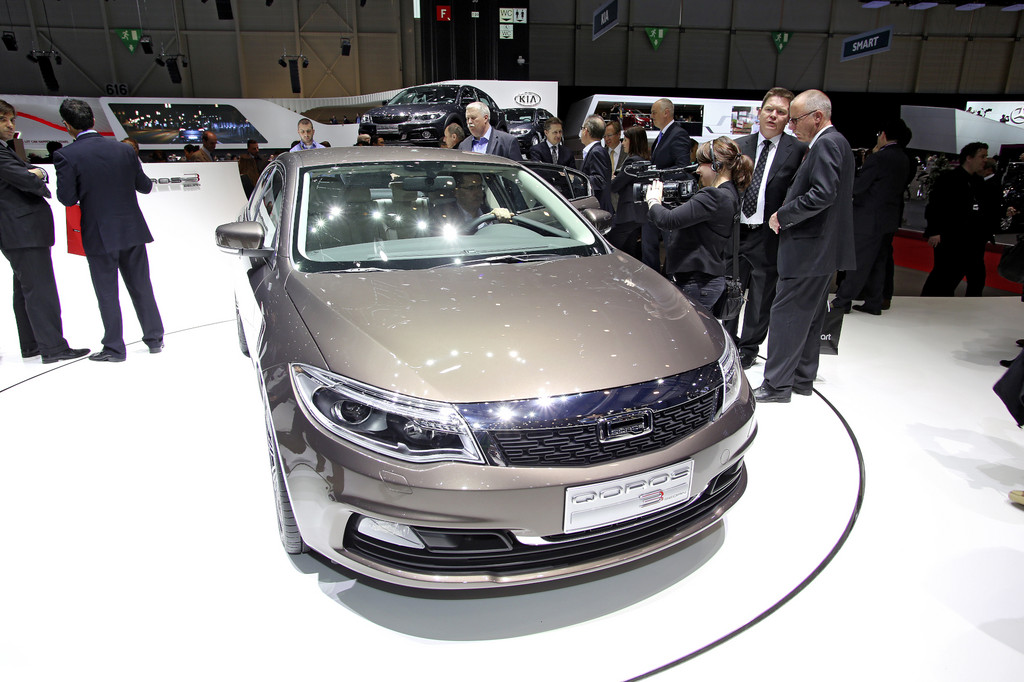Genf 2013: Qoros gibt seinen Einstand