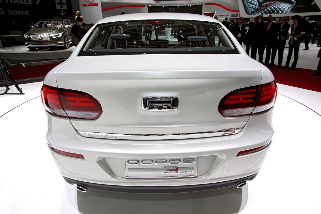 Genf 2013: Qoros gibt seinen Einstand