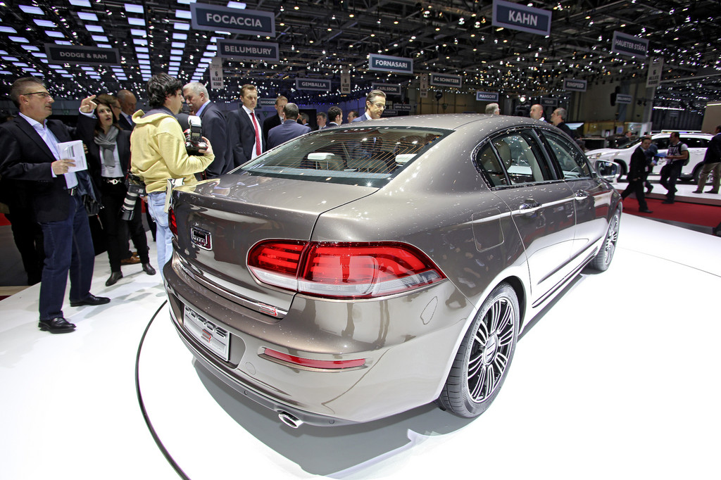 Genf 2013: Qoros gibt seinen Einstand