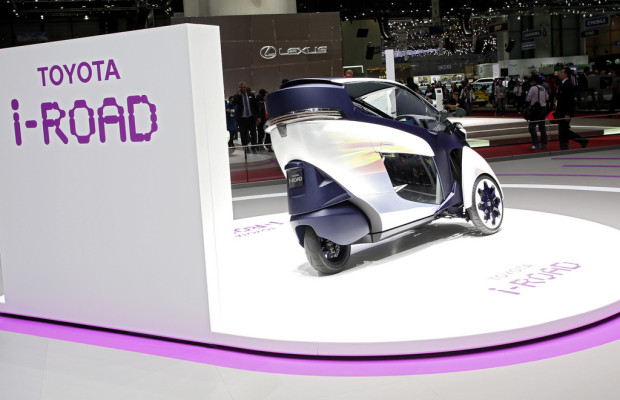 Genf 2013: Toyota zeigt i-Road als Stadtauto der Zukunft