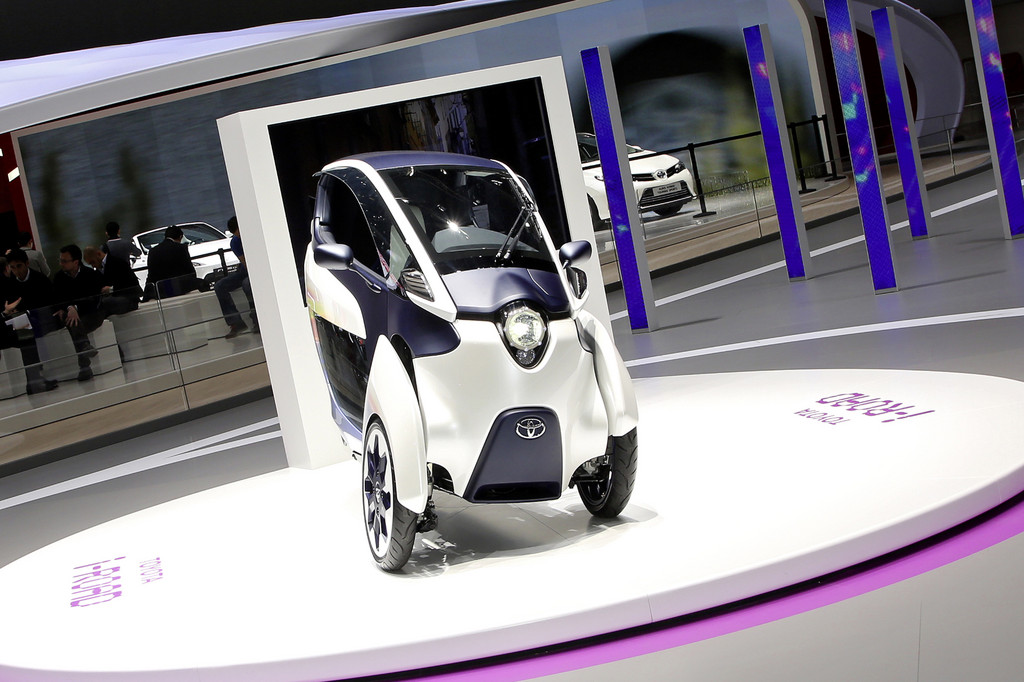 Genf 2013: Toyota zeigt i-Road als Stadtauto der Zukunft