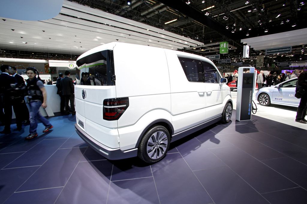 Genf 2013: Volkswagen zeigt Studie eines Elektro-Lieferwagens