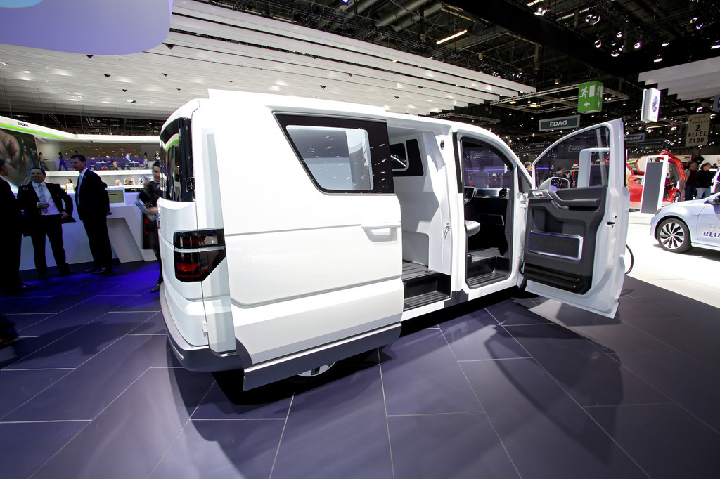 Genf 2013: Volkswagen zeigt Studie eines Elektro-Lieferwagens