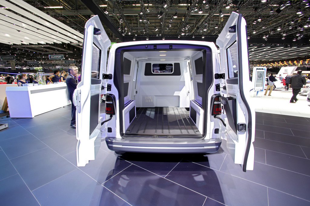 Genf 2013: Volkswagen zeigt Studie eines Elektro-Lieferwagens