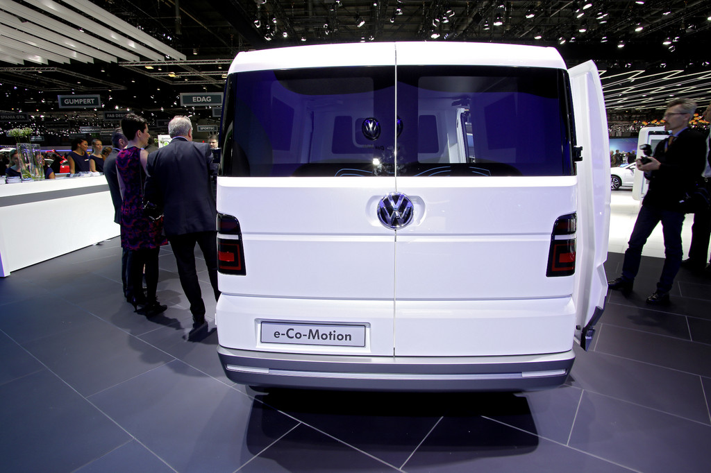 Genf 2013: Volkswagen zeigt Studie eines Elektro-Lieferwagens