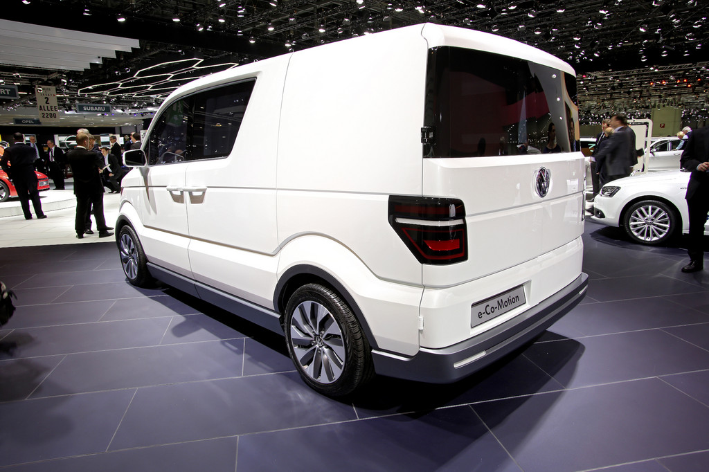Genf 2013: Volkswagen zeigt Studie eines Elektro-Lieferwagens