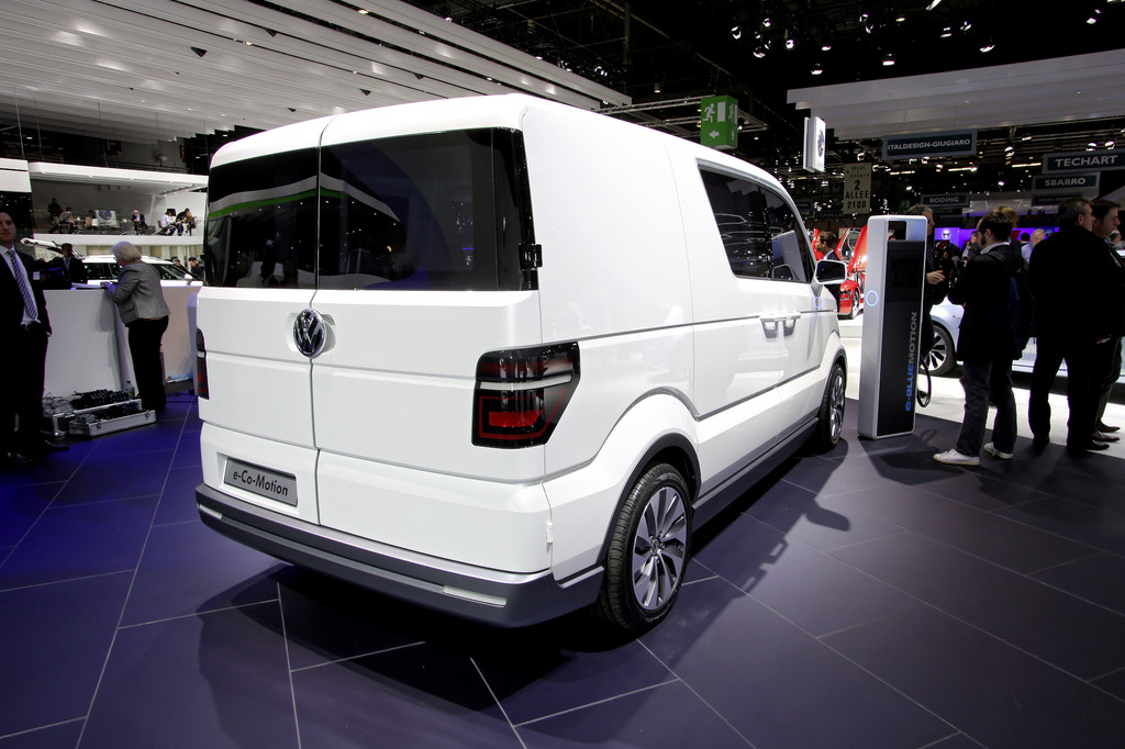 Genf 2013: Volkswagen zeigt Studie eines Elektro-Lieferwagens