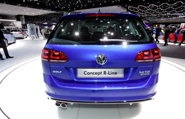 Genf 2013: Volkswagen zeigt erstmals R-Version des Golf Variant