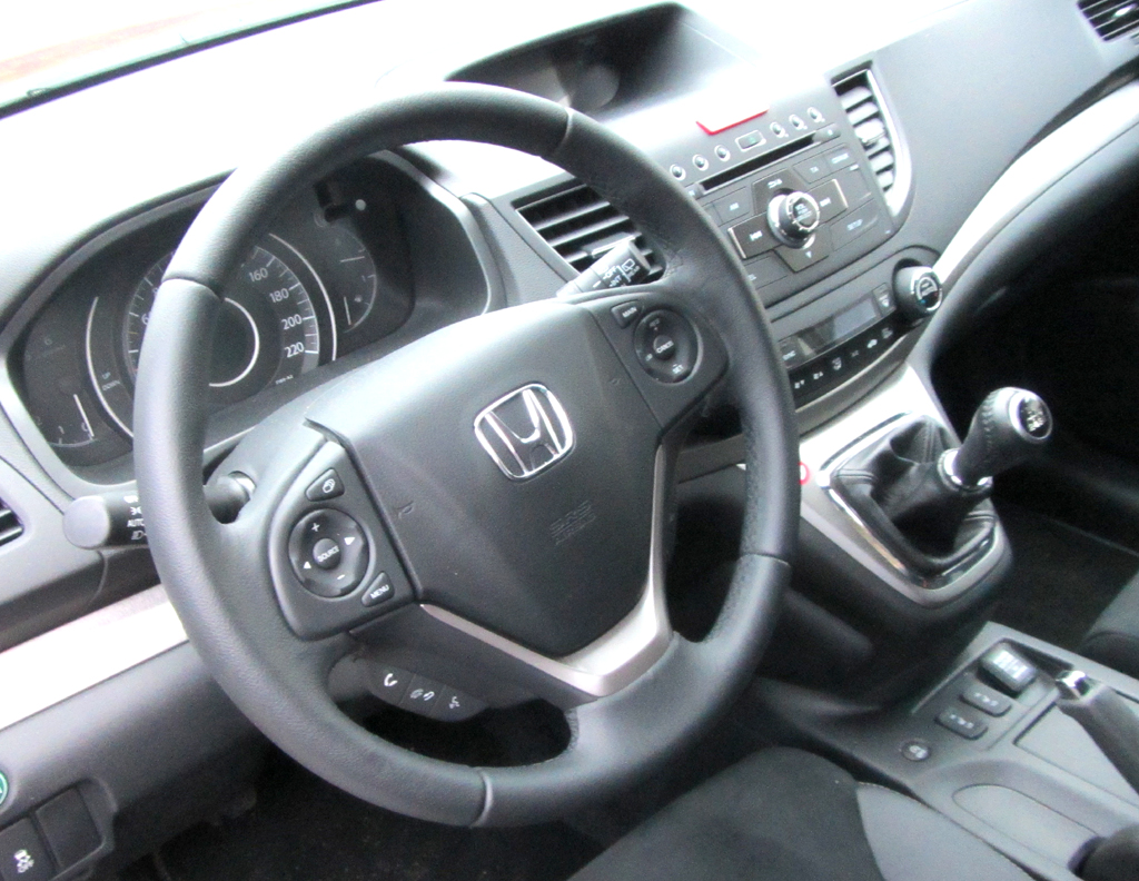 Honda CR-V: Blick ins Cockpit. 