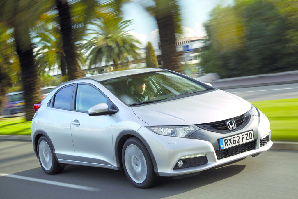 Honda Civic mit kleinem Spardiesel
