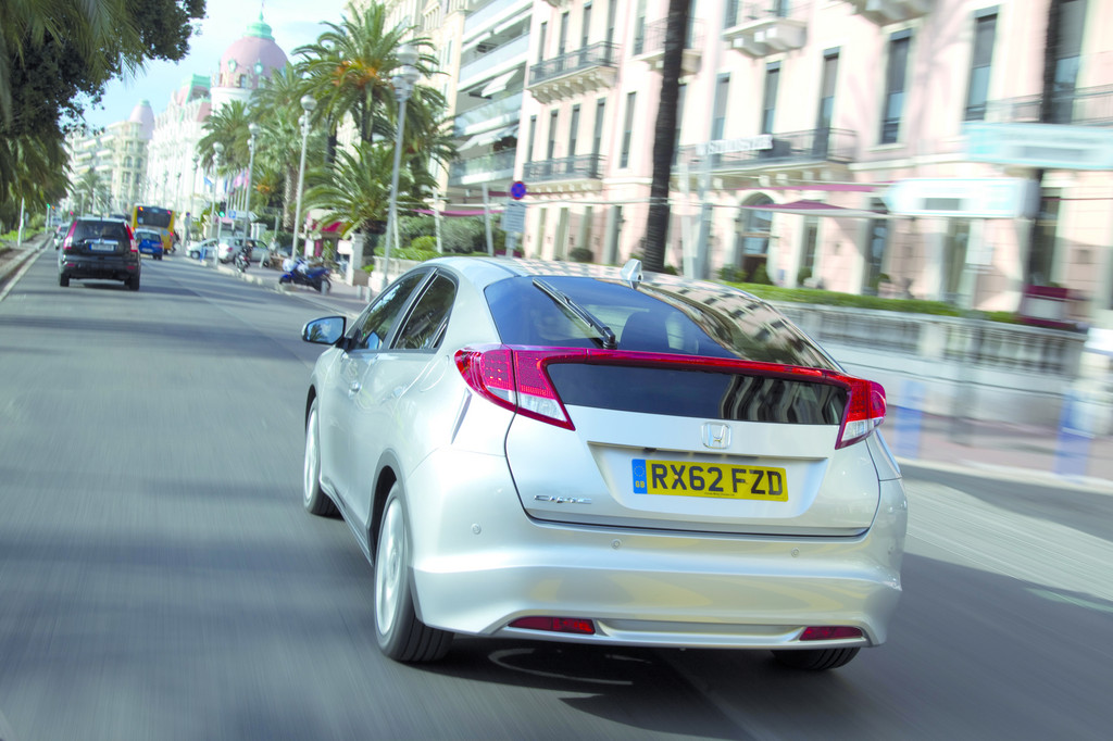 Honda Civic mit kleinem Spardiesel