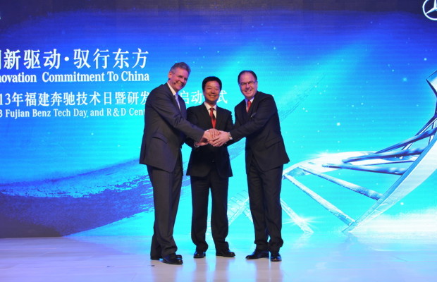 Joint Venture von Daimler Van eröffnet Anlage in China