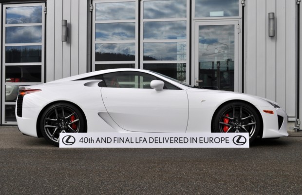 Letzter Lexus LFA in Europa ausgeliefert