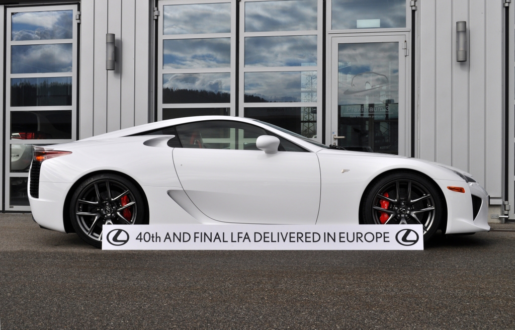 Letzter Lexus LFA in Europa ausgeliefert