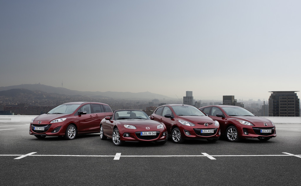 Mazda wirbt mit Sondermodellen
