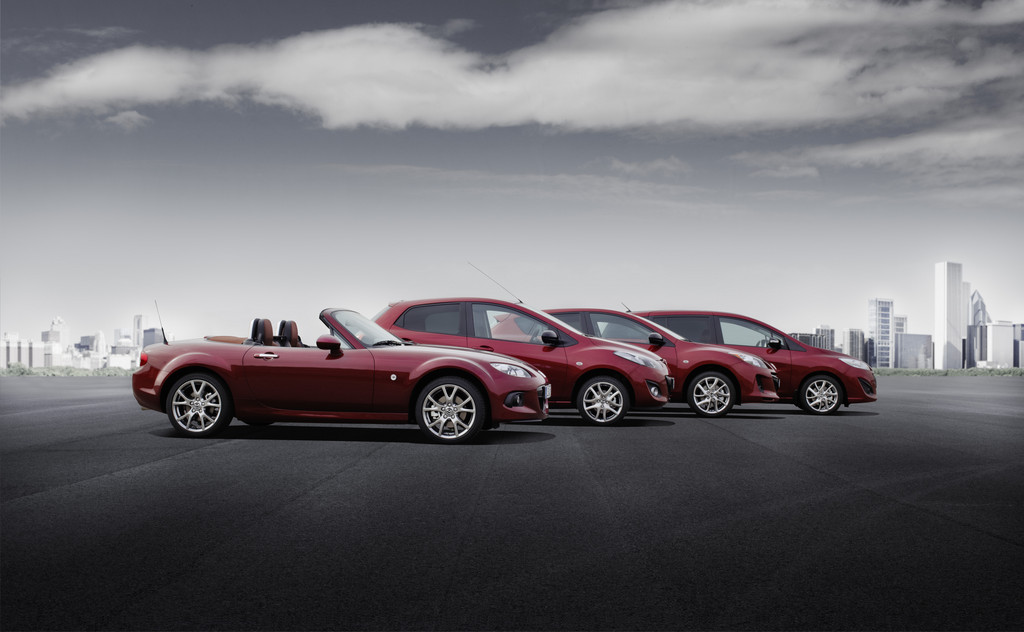 Mazda wirbt mit Sondermodellen