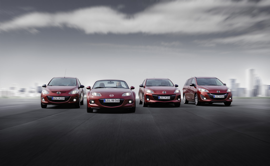Mazda wirbt mit Sondermodellen