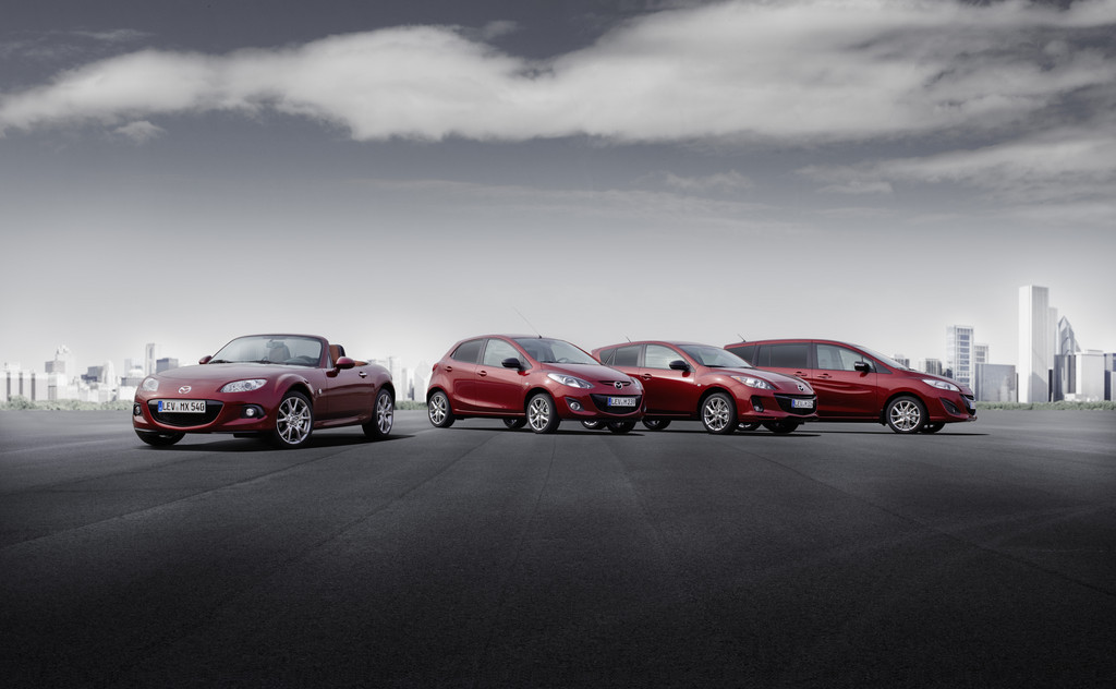 Mazda wirbt mit Sondermodellen