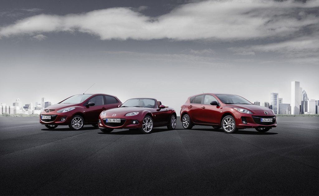 Mazda wirbt mit Sondermodellen