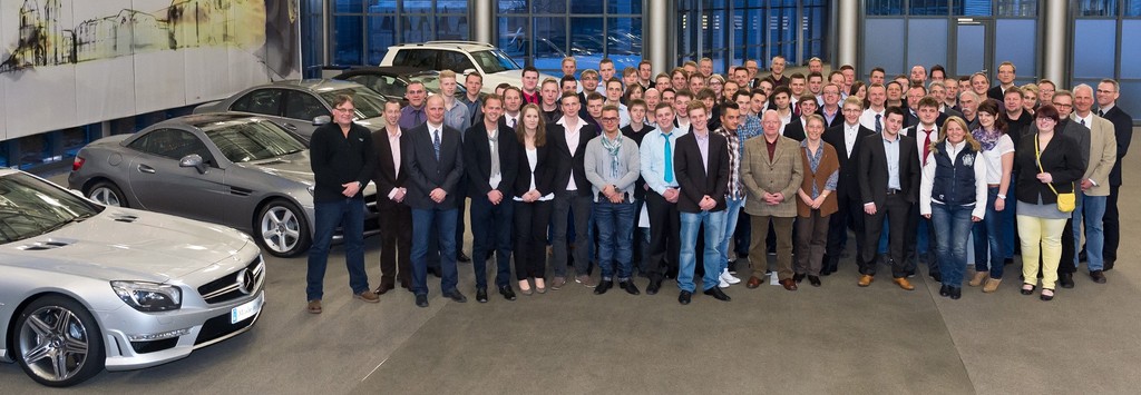Mercedes-Benz-Werk Bremen feiert 40 Freisprechungen