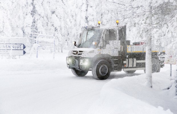 Neuer Unimog und neuer Econic in der Wintererprobung und bei letzten Testeinsätzen